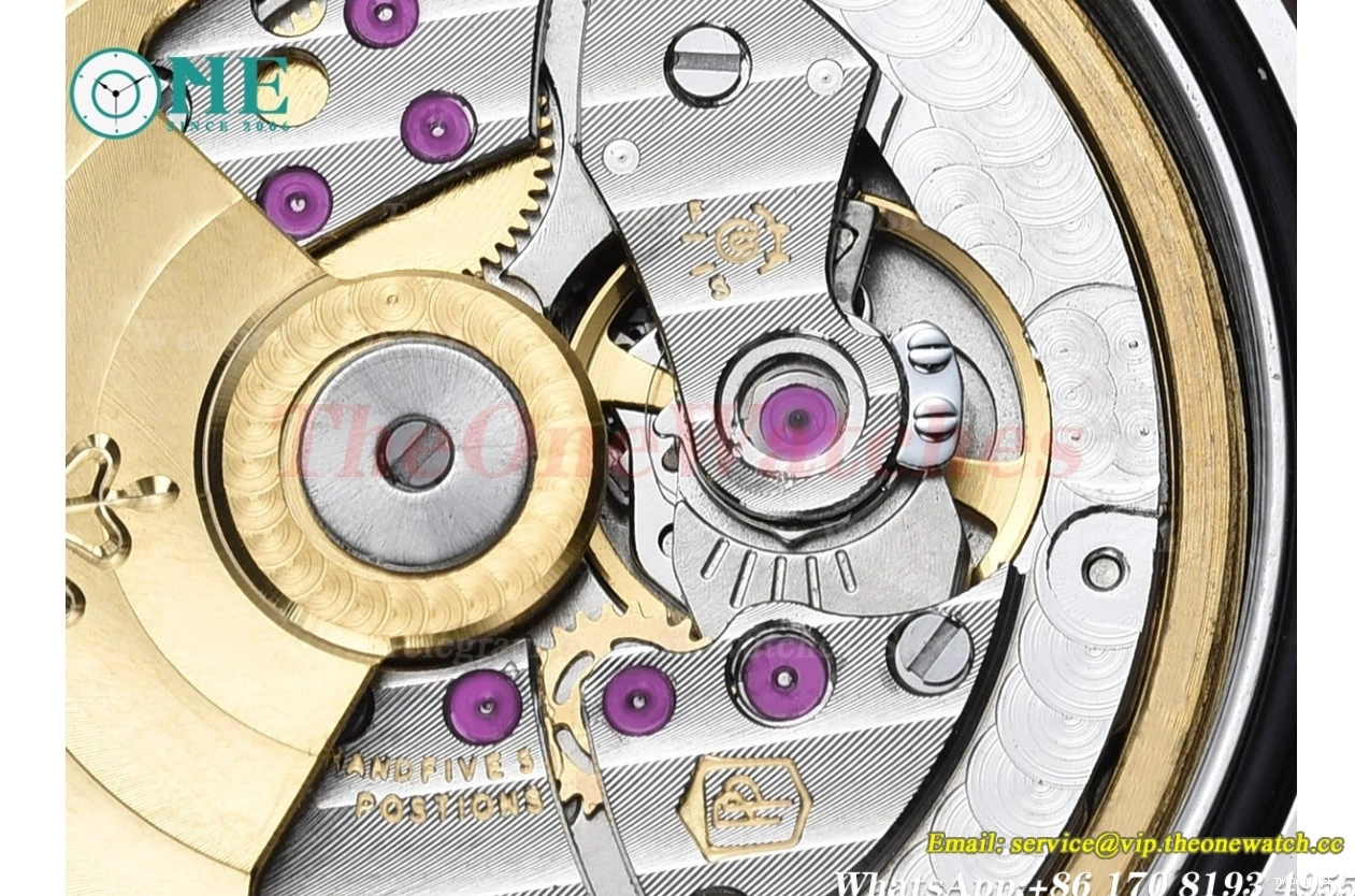 TWF Diamond Red RU Ladies SS Aquanaut 35mm A324 Bezel 0410